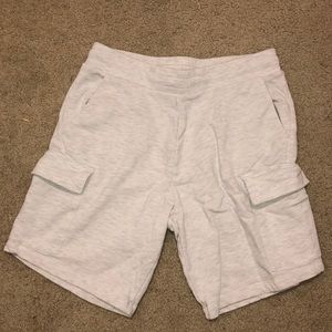 ASOS Heather gray Cargo Sweatshorts